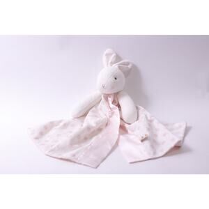 Bunnies By The Bay, Blossom, Pink Bunny, Buddy Blanket, Nursery, ~ 250809-WH 445